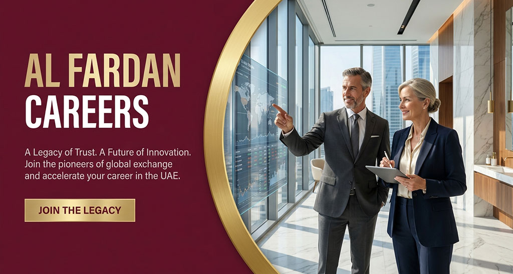 Al Fardan Exchange Careers & Vacancies near Dubai & across The UAE Al Fardan Exchange Careers & Vacancies near Dubai & across The UAE