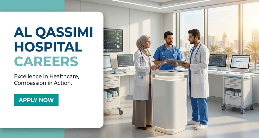 Jobs at Al Qassimi Women's and Children's Hospital in Sharjah