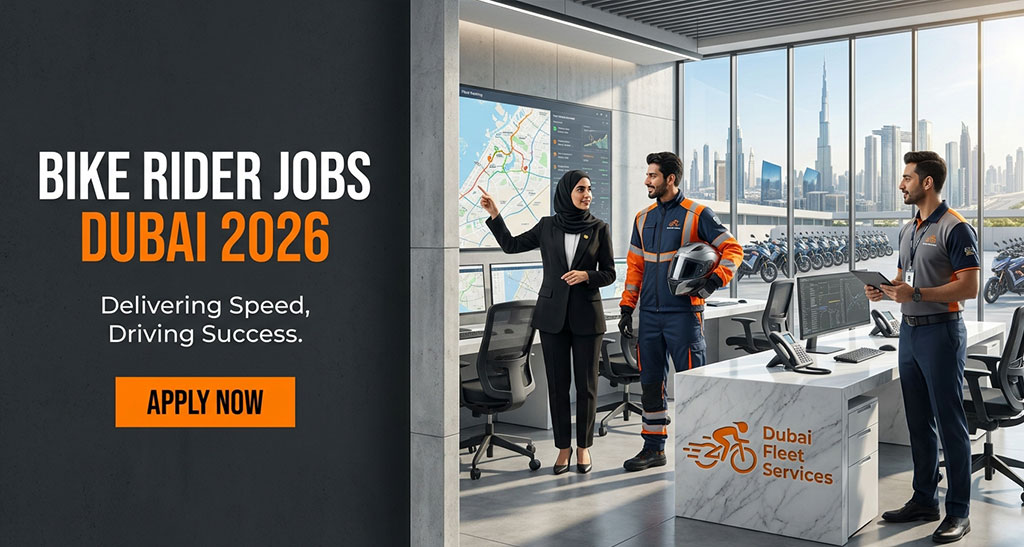 Bike Rider Job Opportunities in UAE | Apply Online