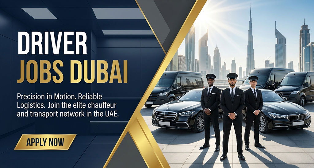 Urgent Driver Jobs in Dubai, UAE with Salary