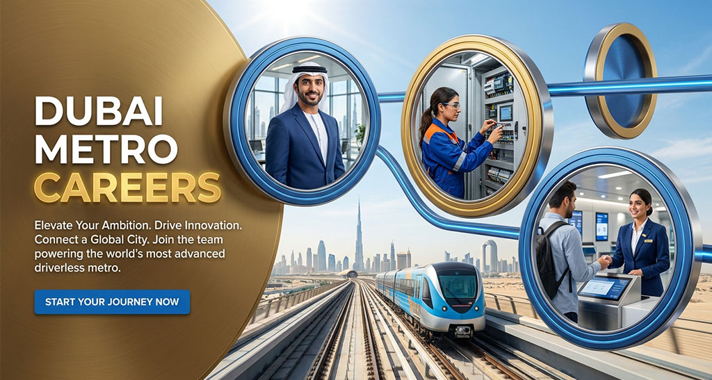 Dubai Metro Rail Vacancies in Dubai | Online Apply