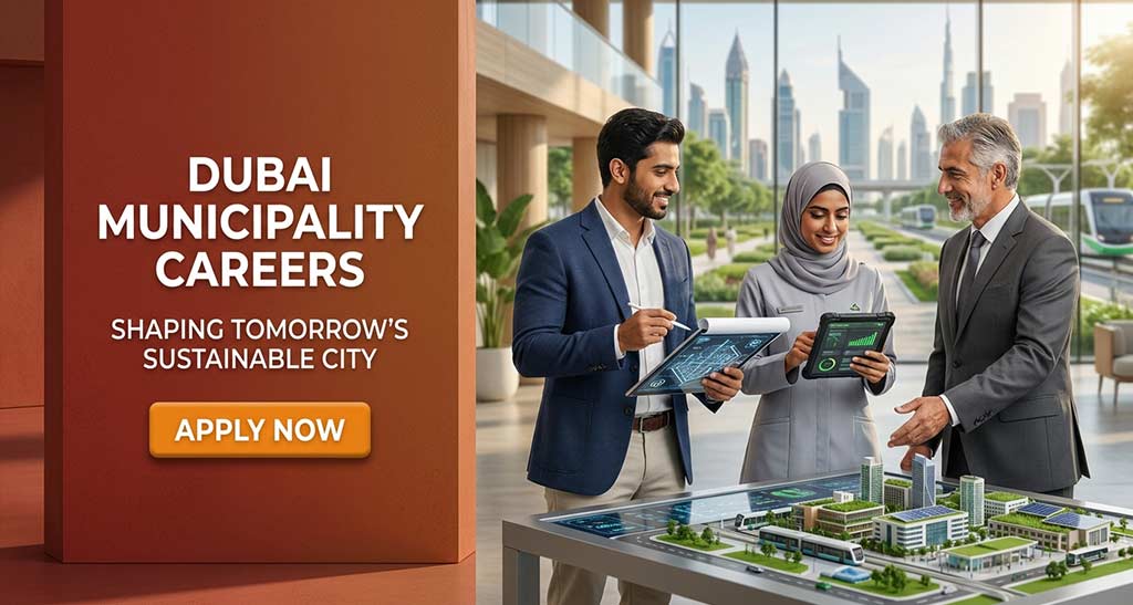 Apply Online for Dubai Municipality Jobs for Freshers & Experts