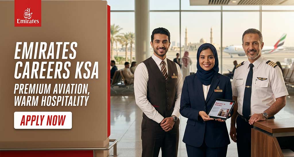Emirates Jobs are Available in Saudi Arabia | Apply Today