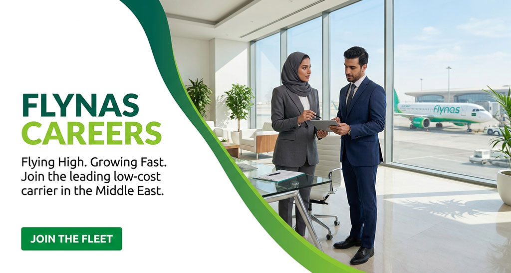 flynas Careers & Jobs in Saudi Arabia
