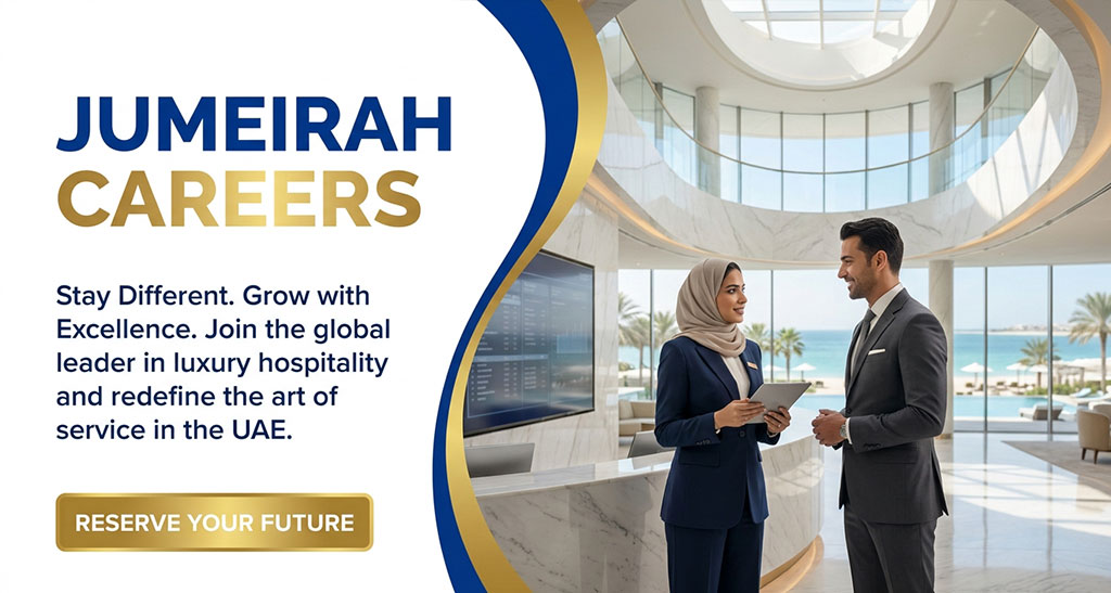Jumeirah Hotels & Resorts Careers in United Arab Emirates