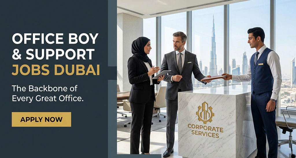 Office Boy Jobs in Dubai, UAE: Immediate Openings with Competitive Salaries