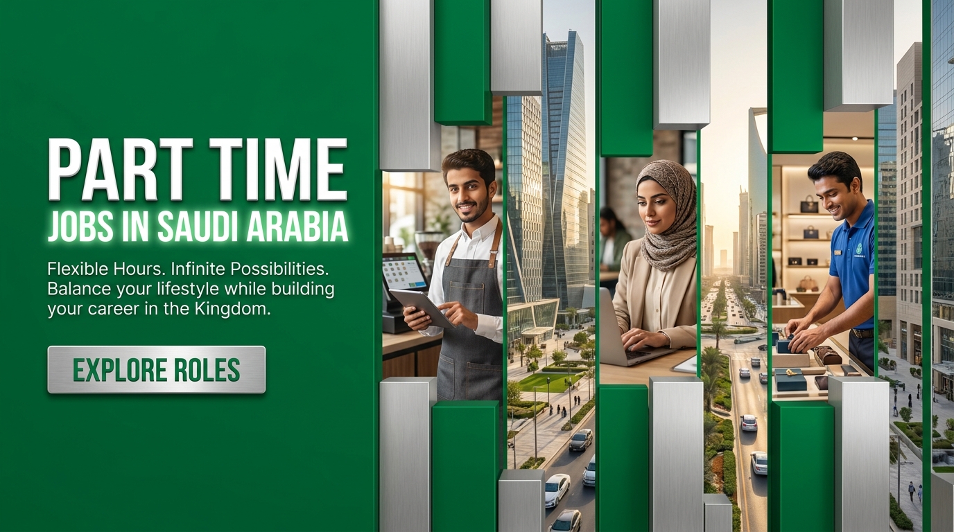 Part-Time Jobs in KSA for Males/Females | No Experience Required