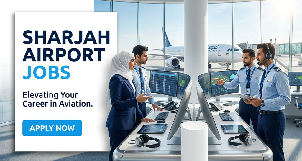 Sharjah Airport Jobs | Air Traffic Controller & CSR Recruitment