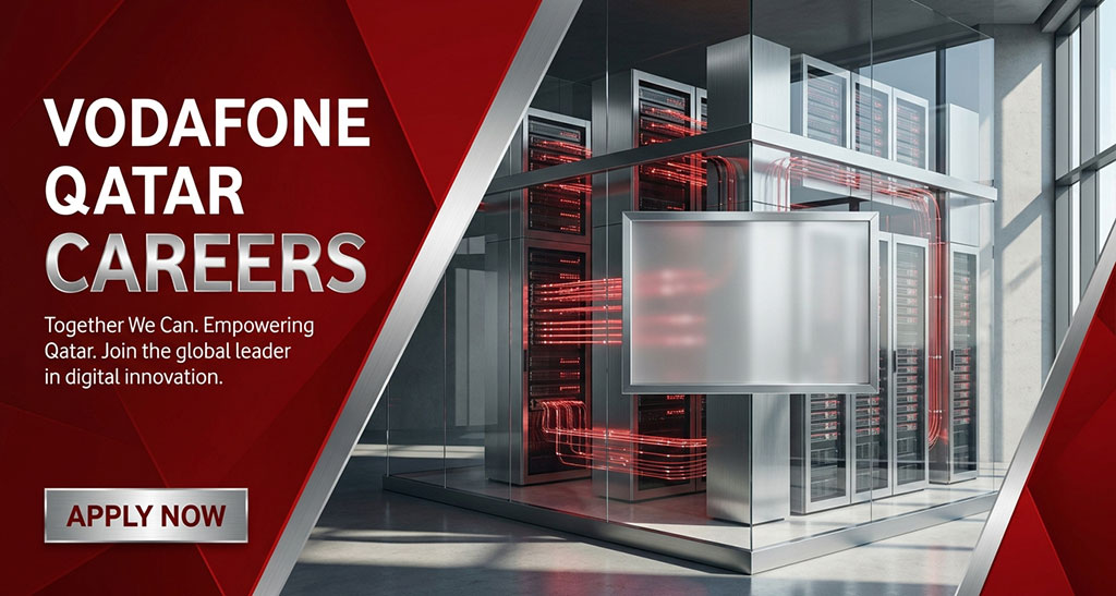 Vodafone Qatar Offers Varity of Jobs Openings in All Over Qatar