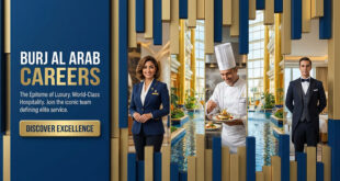 Latest Jobs at Burj Al Arab Hotel in Dubai, UAE