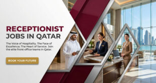 Receptionist Jobs in Qatar for Male-Female Freshers
